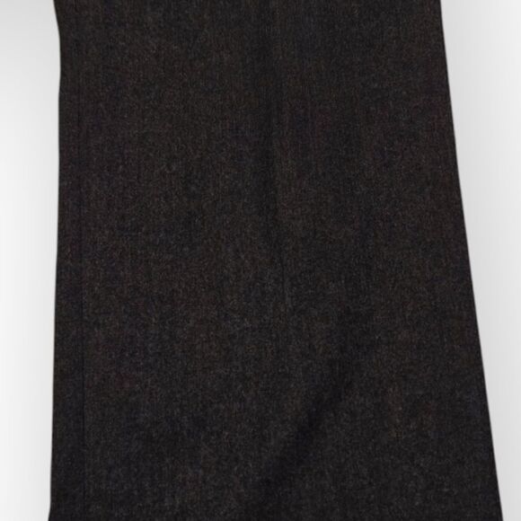 Prada 100% Wool Gray Trousers Classic Straight-Leg Design Size 48R L - Picture 4 of 12